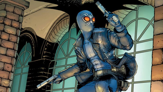 Black Spider on the cover to Batman: Sins of the Father #3 cover by Raffaele Ienco.