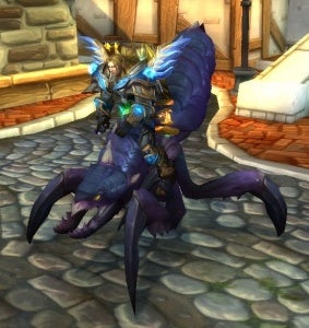 Black Qiraji Battle tank in World of Warcraft