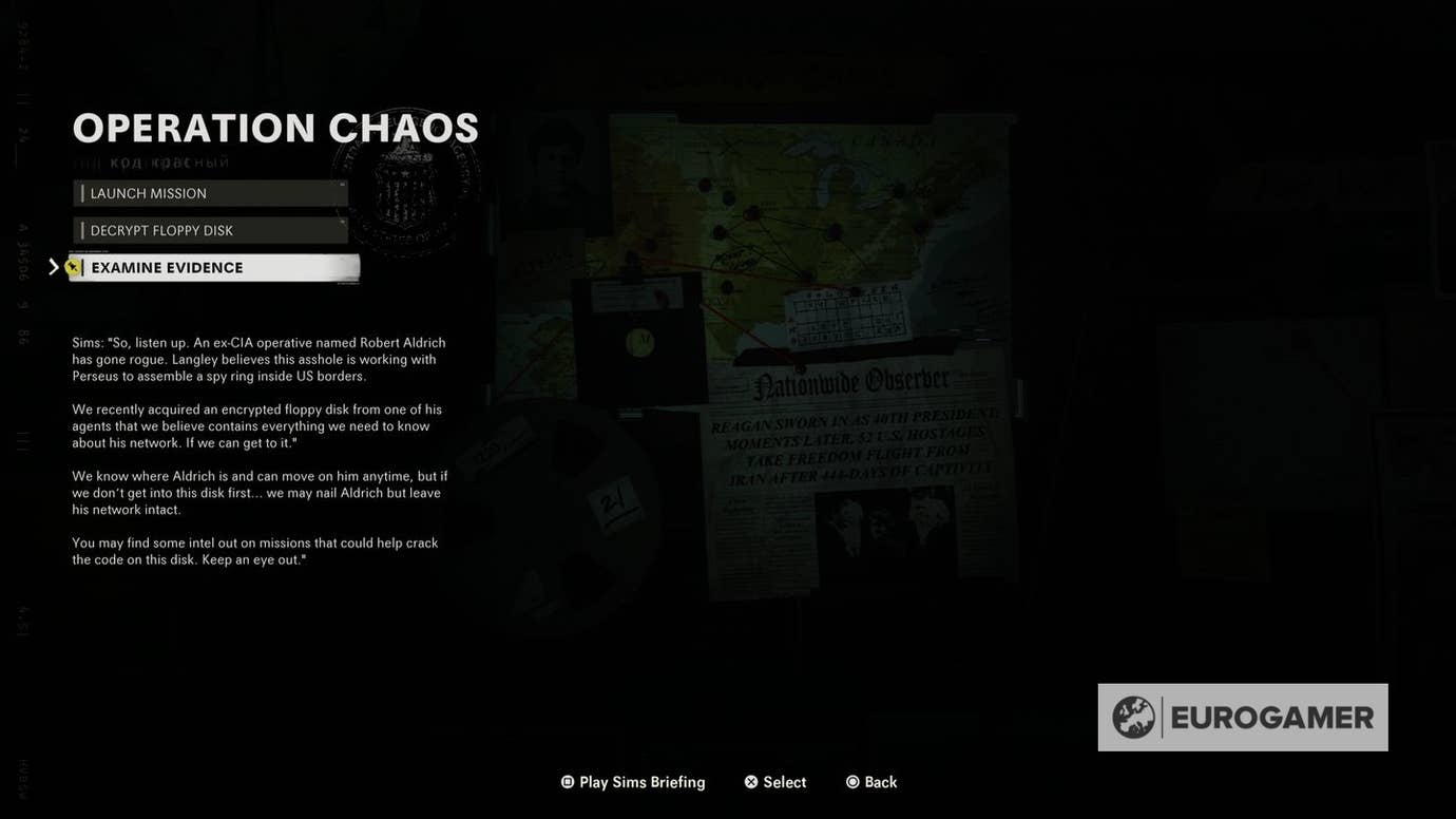 Black Ops: Cold War - Operation Chaos mission: How to Decrypt the ...