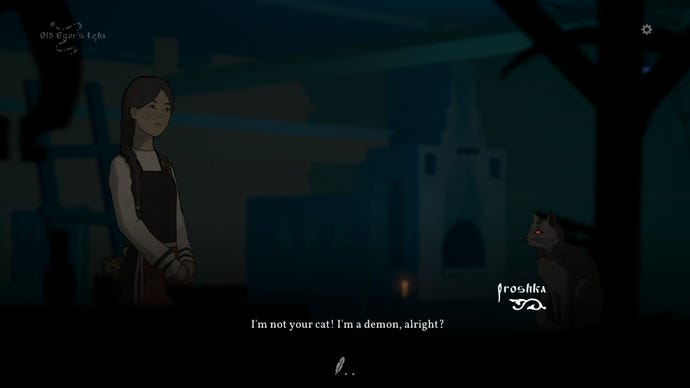 Vasilisa, the protagonist in Black Book, is told by her cat that it is a demon