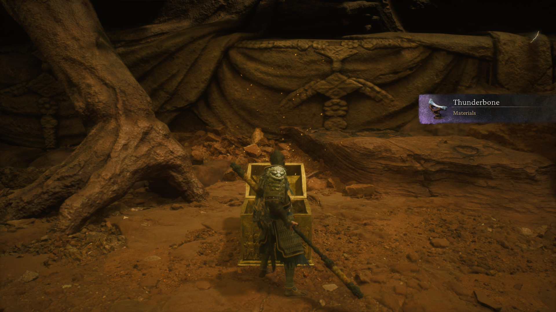 Black Myth: Wukong showing the rewards players gain after beating Black Loong