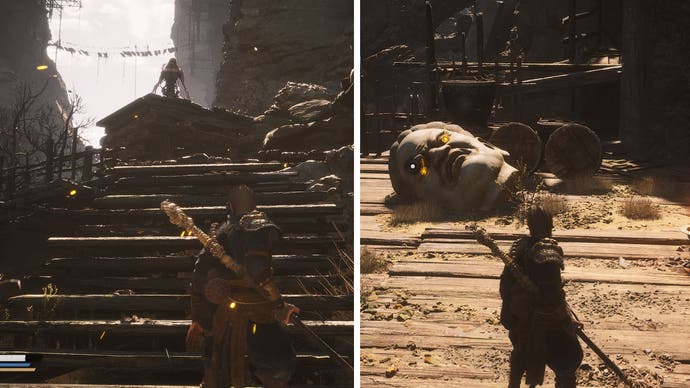 Black Myth Wukong screenshot showing the location of the fourth Buddha's Eyeball