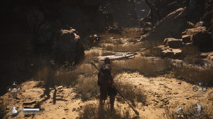 Black Myth Wukong screenshot showing the location of the third Buddha's Eyeball