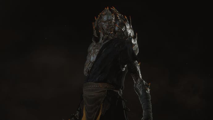 Screenshot from Black Myth: Wukong showing the Beetle Commander's spirit