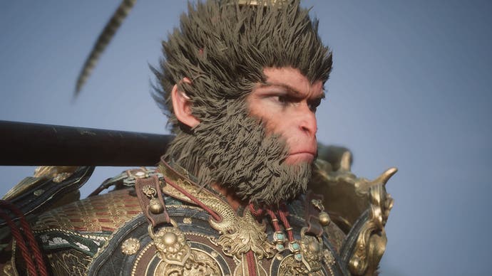 Screenshot from Black Myth: Wukong showing the Destined