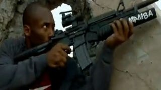 Live-action Black Ops commercial features slow-mo explosions, Kobe Bryant 