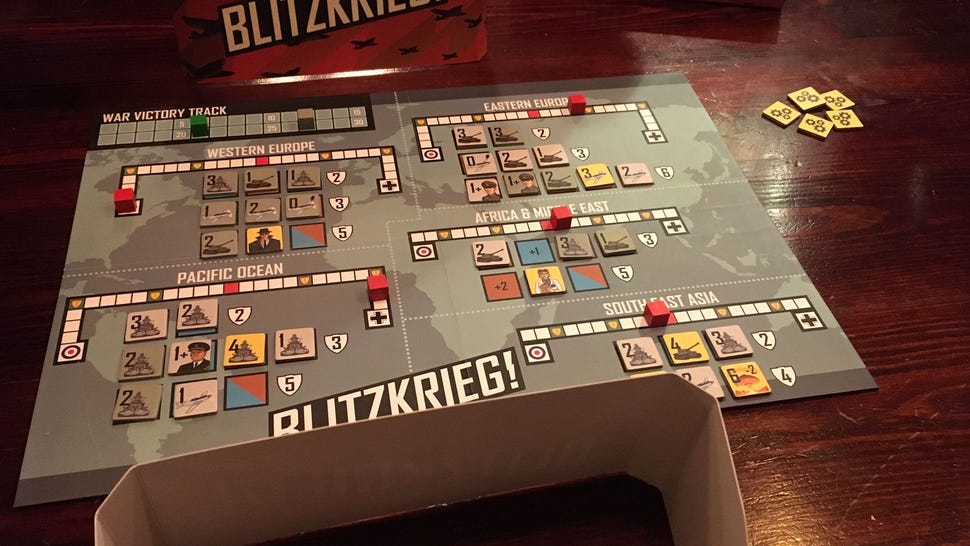 Blitzkrieg board game layout 2