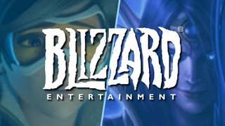 Header image with a character from Overwatch 2 on the left and a WoW character on the right. Blizzard Entertainment's logo is overlaid on top