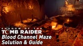 Shadow of the Tomb Raider - Blood channel maze solution and guide