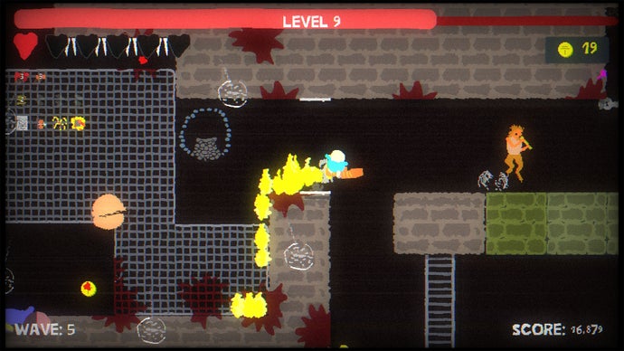 Steam Next Fest: le migliori demo provate dalla redazione 3 The player trails fire in Blood Dungeon