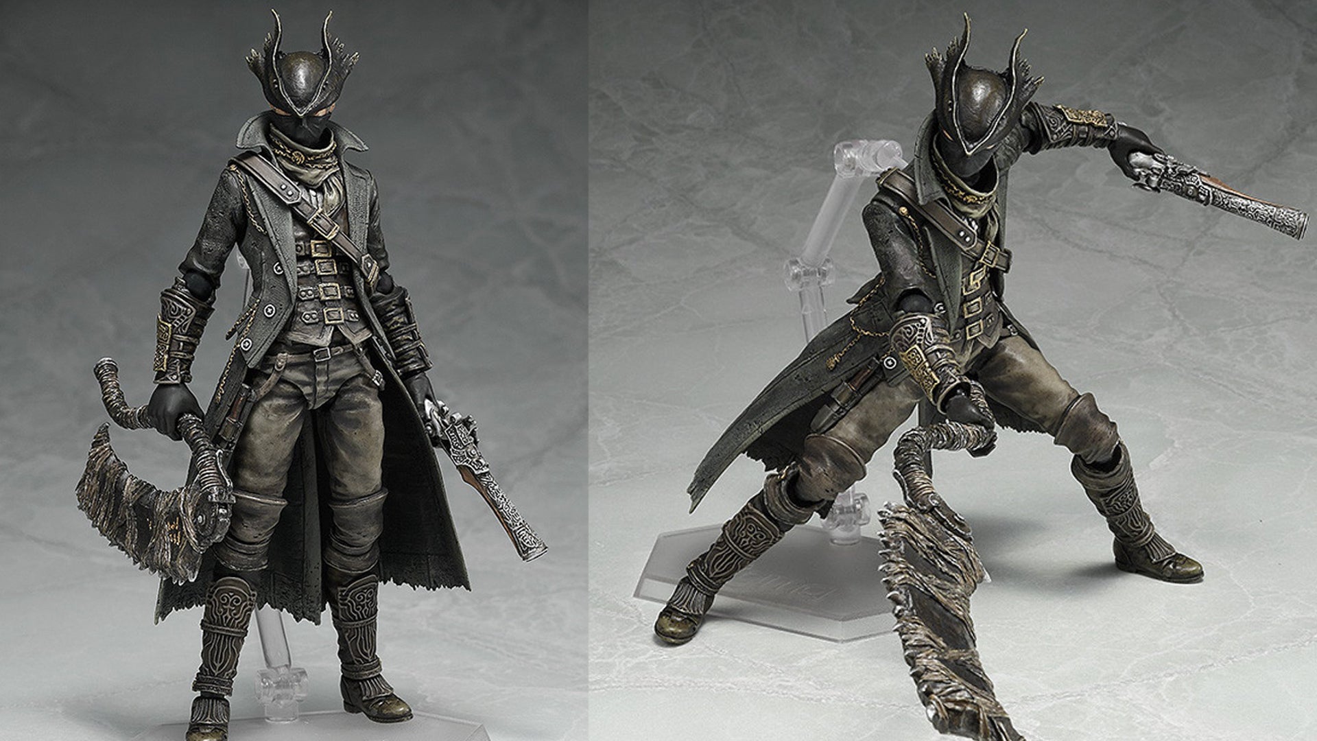 Bloodborne hunter shop figure