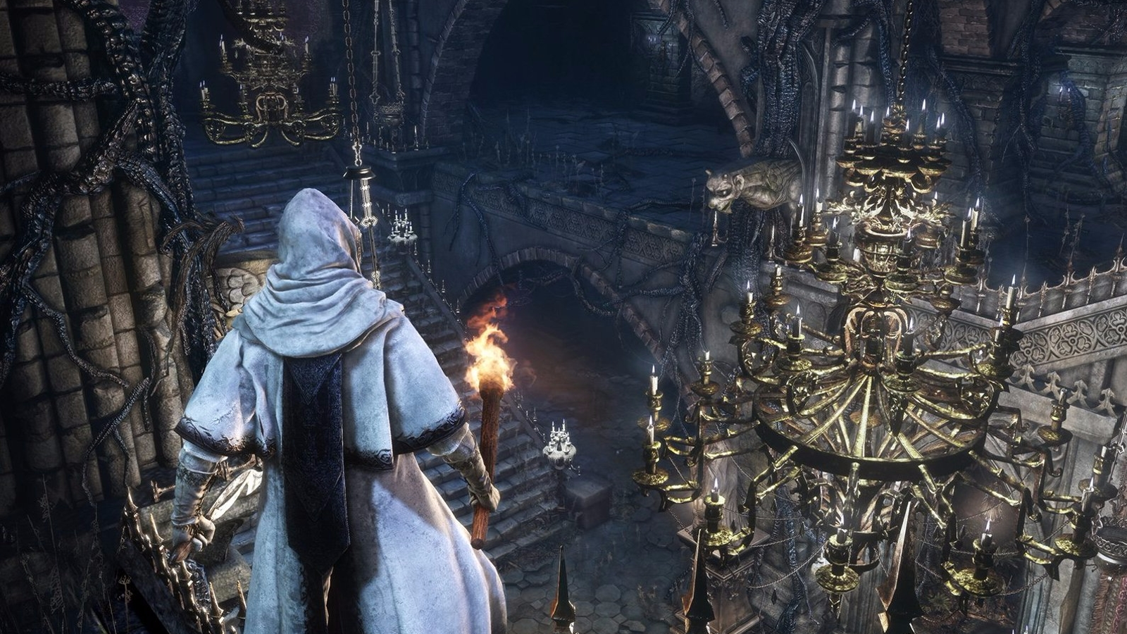 Bloodborne - Lady Maria, Astral Clocktower lamp, Celestial dial, clock face | Eurogamer.net Bloodborne - Lady Maria, Astral Clocktower lamp, Celestial dial, clock face | Eurogamer.net