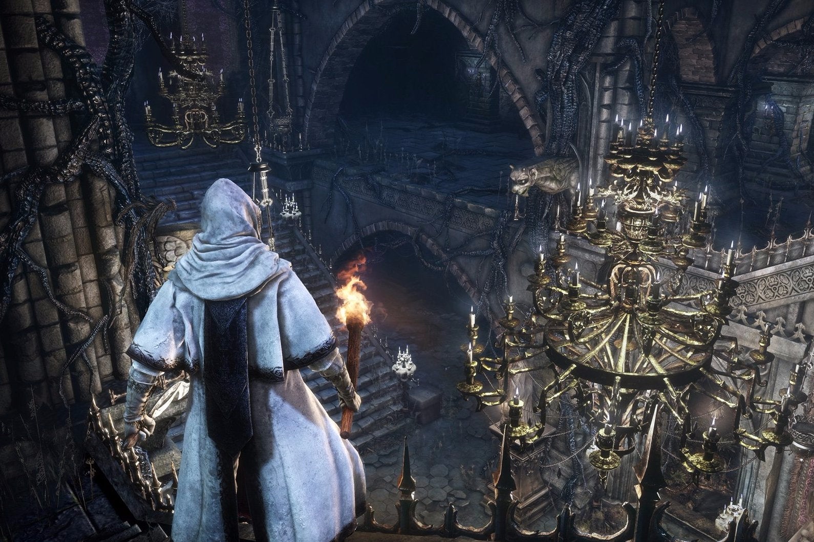Bloodborne - Lady Maria, Astral Clocktower lamp, Celestial dial, clock face | Eurogamer.net Bloodborne - Lady Maria, Astral Clocktower lamp, Celestial dial, clock face | Eurogamer.net