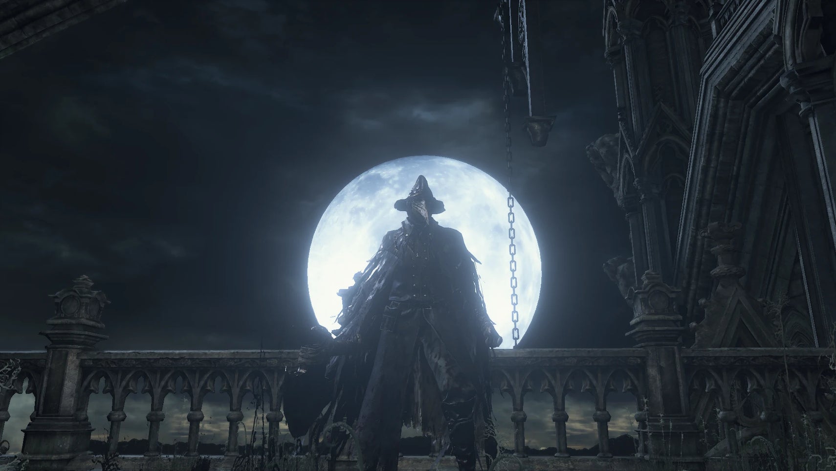 A character in the Bloodborne PC Remaster Project. - 1