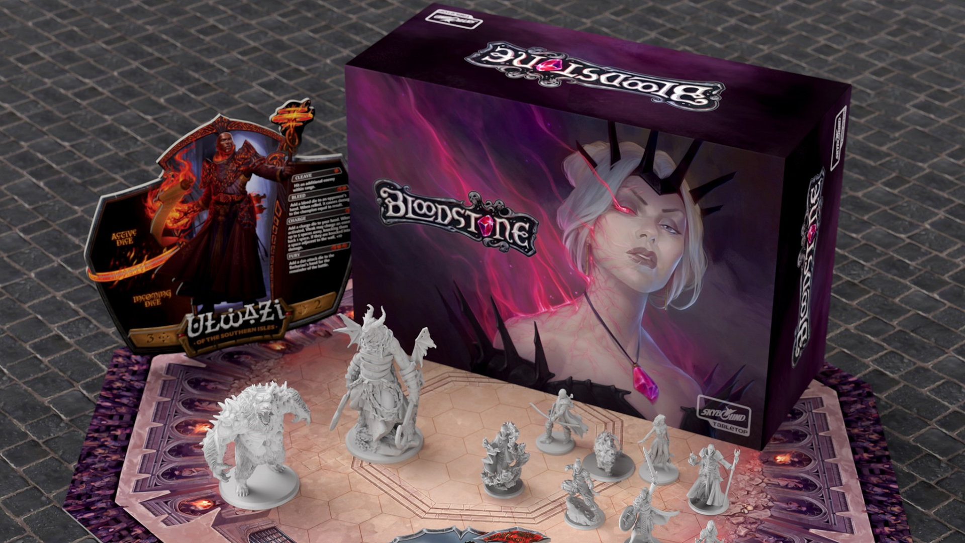 The Walking Dead publisher's arena dice game Bloodstone wages