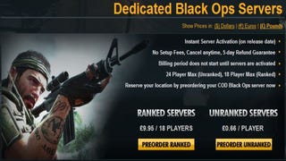 Black Ops To Charge For Dedicated Servers