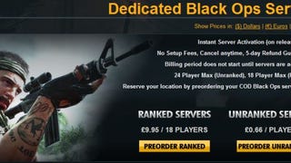 Black Ops To Charge For Dedicated Servers