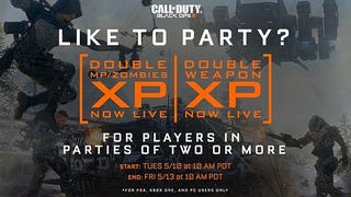 Call of Duty: Black Ops 3 players in parties get Double XP, Double Weapon XP from today