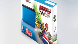 Mario Kart 7 blue/black 3DS XL bundle hitting North American retail next week 