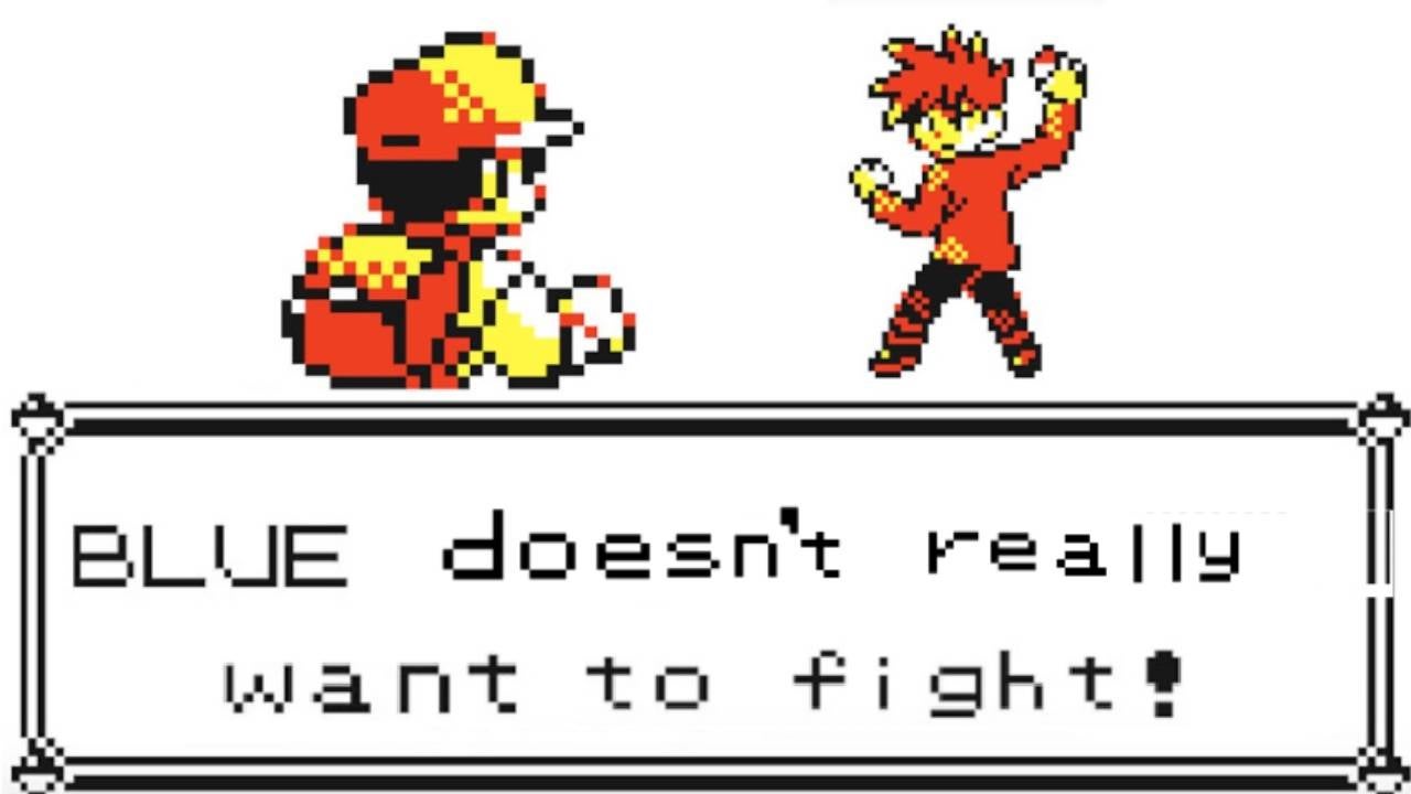 Custom header of classic Pokemon battle