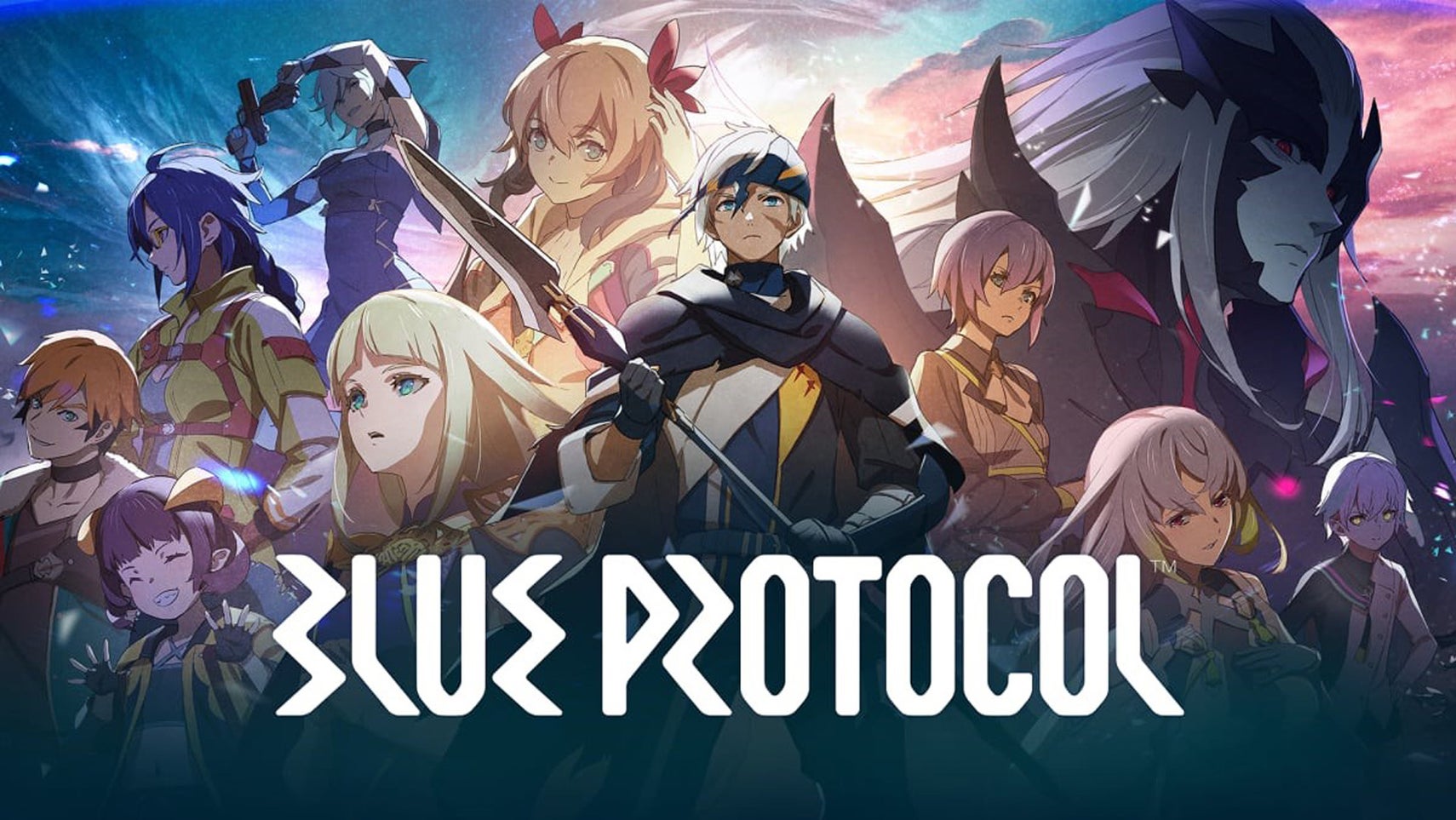 A bunch of characters in Blue Protocol. - 1