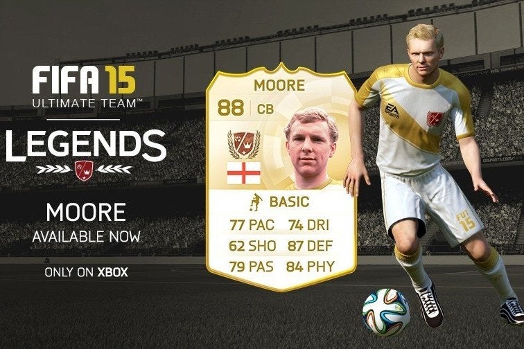 Bobby Moore in FIFA 15 Ultimate Team Legends
