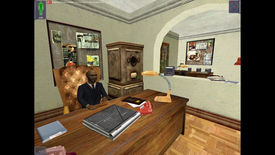 An office scene in Boiling Point: Road To Hell.