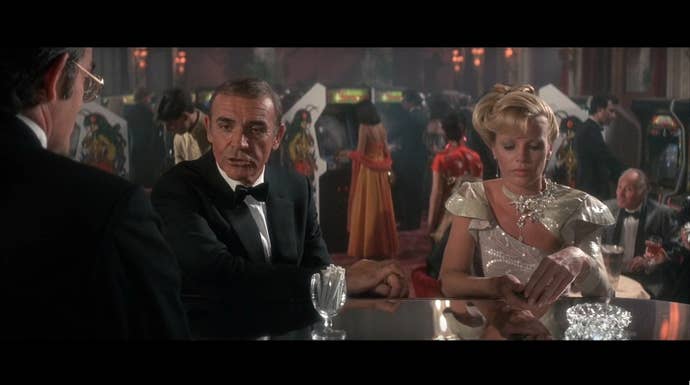James Bond Never Say Never Again arcade scene.