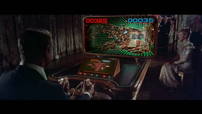 James Bond Never Say Never Again arcade game Domination