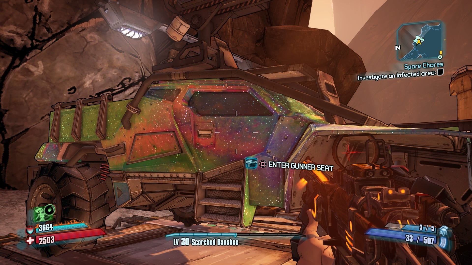 Borderlands 2 Effervescent Guide where to pick up these rainbow