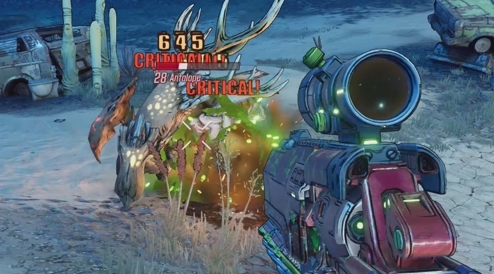 Borderlands 3 - Legendary Hunt: Antelope, Devil's Razor | Eurogamer.pl
