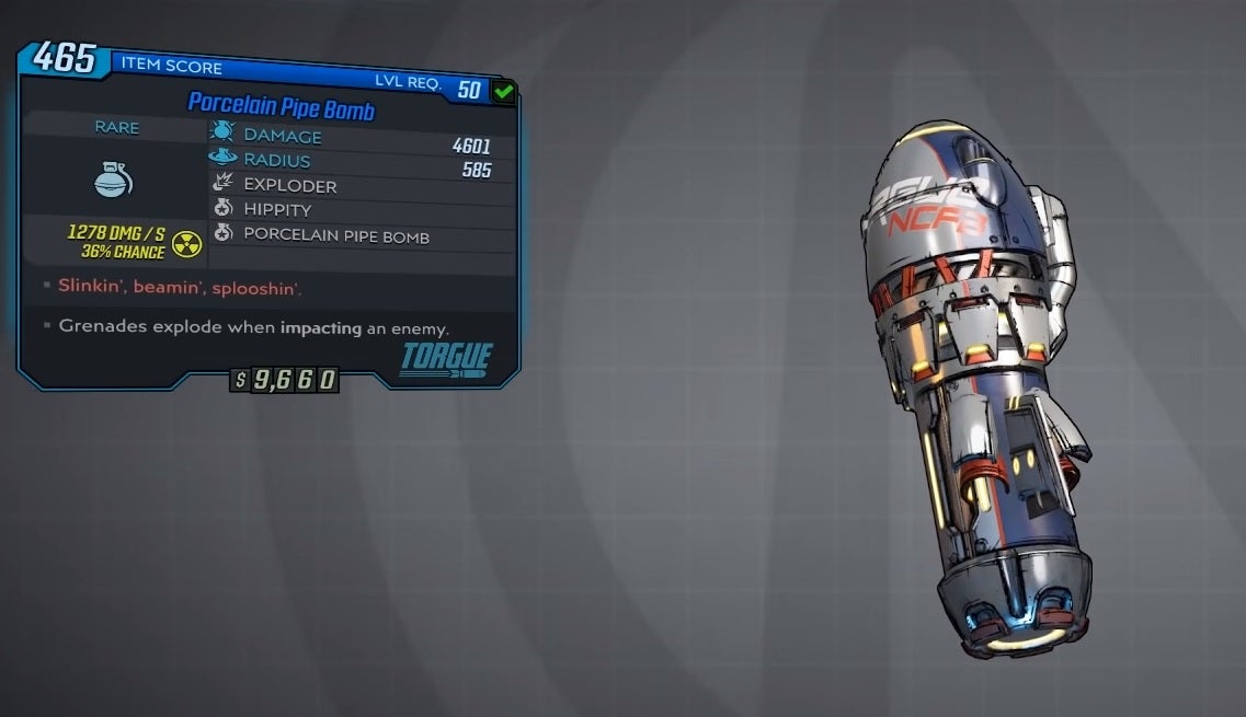 Borderlands 3: how to get the Porcelain Pipe Bomb