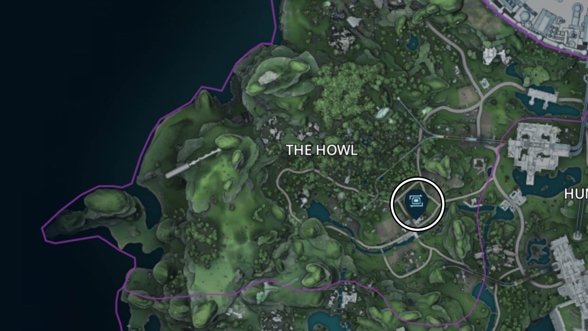 borderlands 4 the howl firmware transfer machine map location