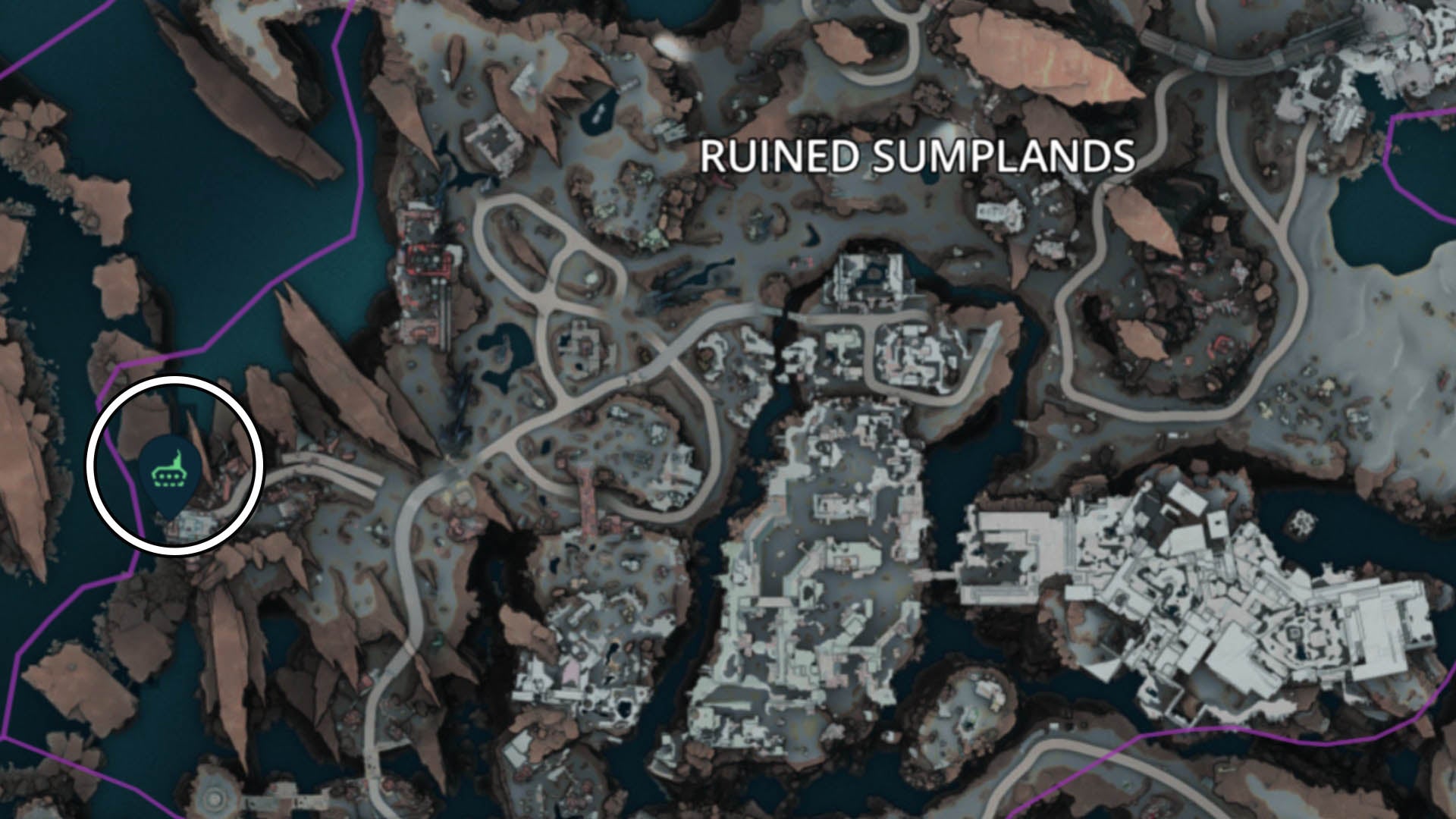 borderlands 4 wanton tread ancient crawler map location