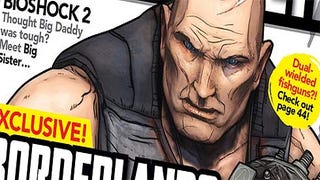 New Borderlands art style shown on next PC Gamer cover