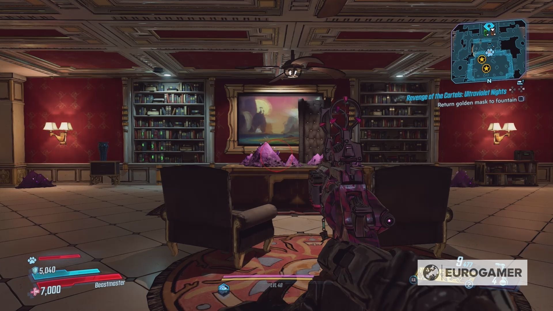 Borderlands 3 Cartel mansion puzzle How to solve the puzzle