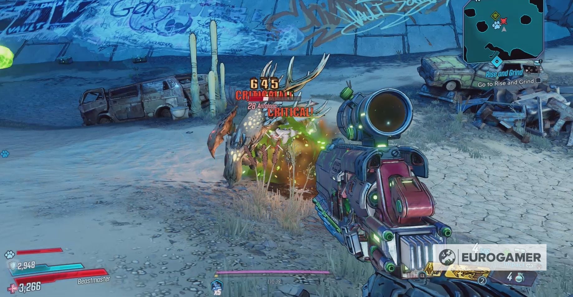 Borderlands 3 - Legendary Hunt: Antelope, Devil's Razor | Eurogamer.pl