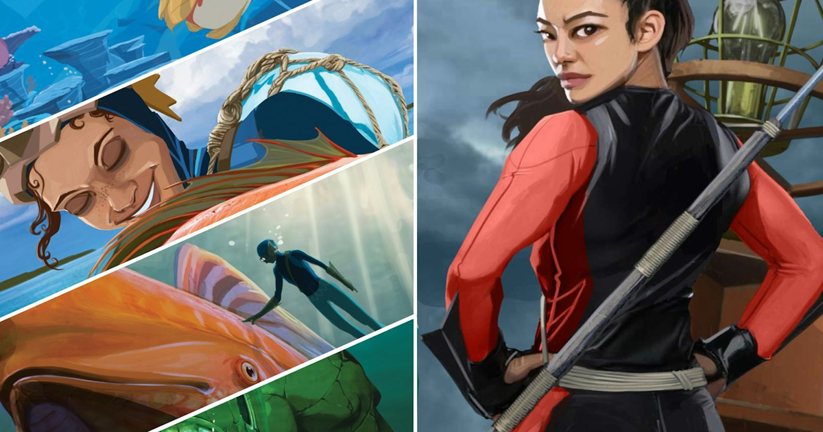 Abzu and Studio Ghibli inspired this solo roleplaying game about diving around spectacular coral reefs