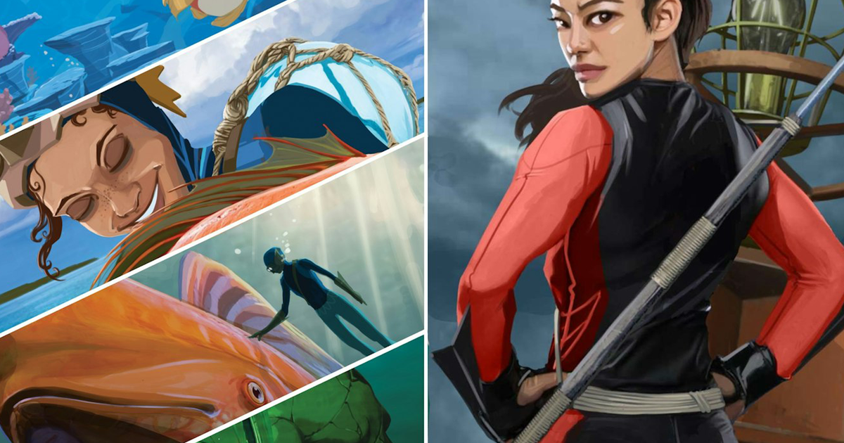 Abzu and Studio Ghibli inspired this solo roleplaying game about diving around spectacular coral reefs