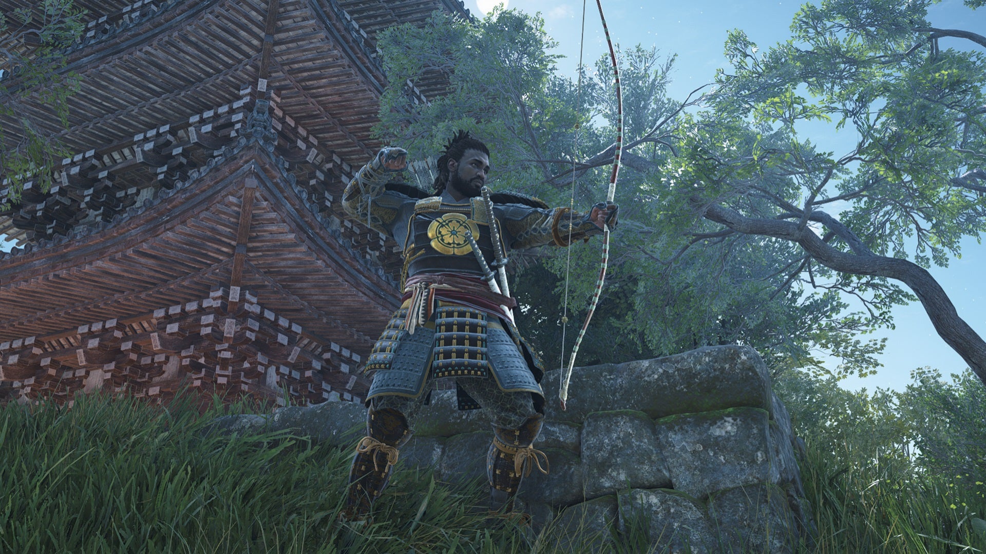 Yasuke aims his bow in Assassin's Creed Shadows. - 9