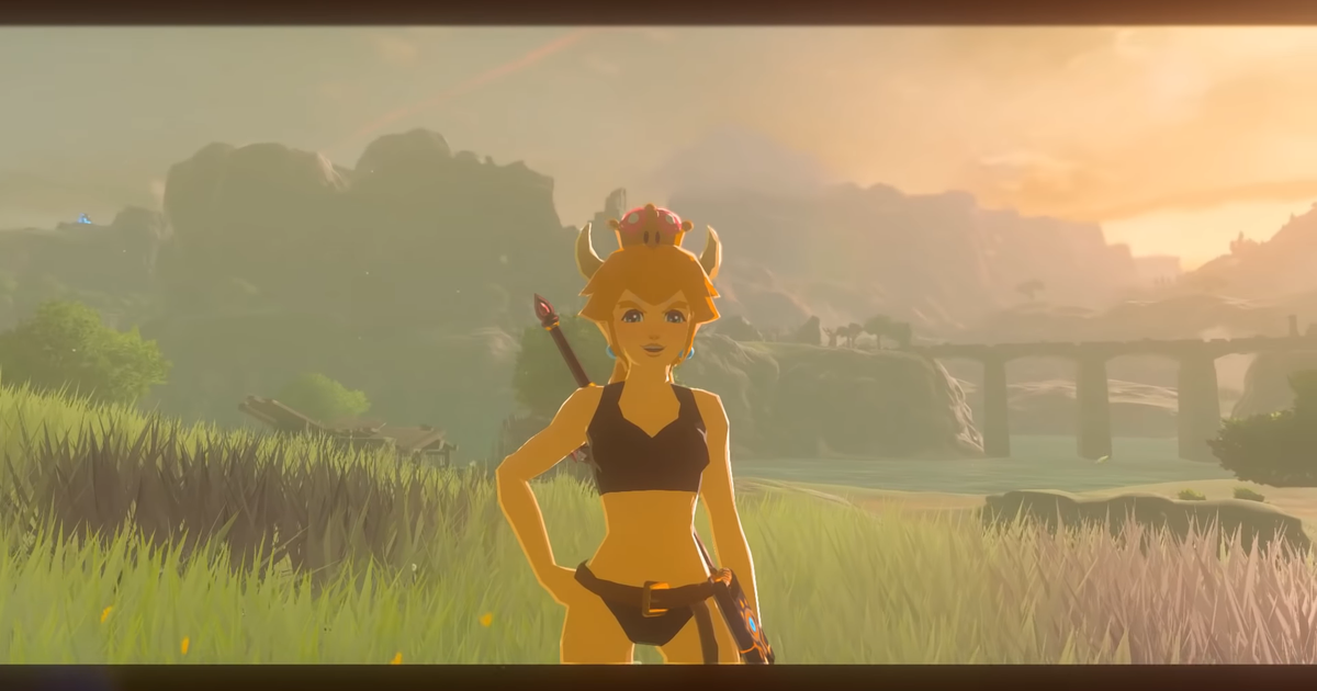Bowsette Pc Mod Thanks to mods, Bowsette is playable in Legend of Zelda: Breath of the Wild | VG247