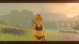 Thanks to mods, Bowsette is playable in Legend of Zelda: Breath of the Wild