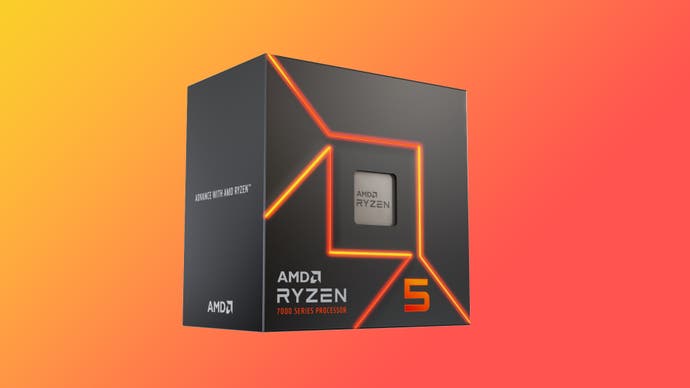 an amd ryzen 5 7600 processor box