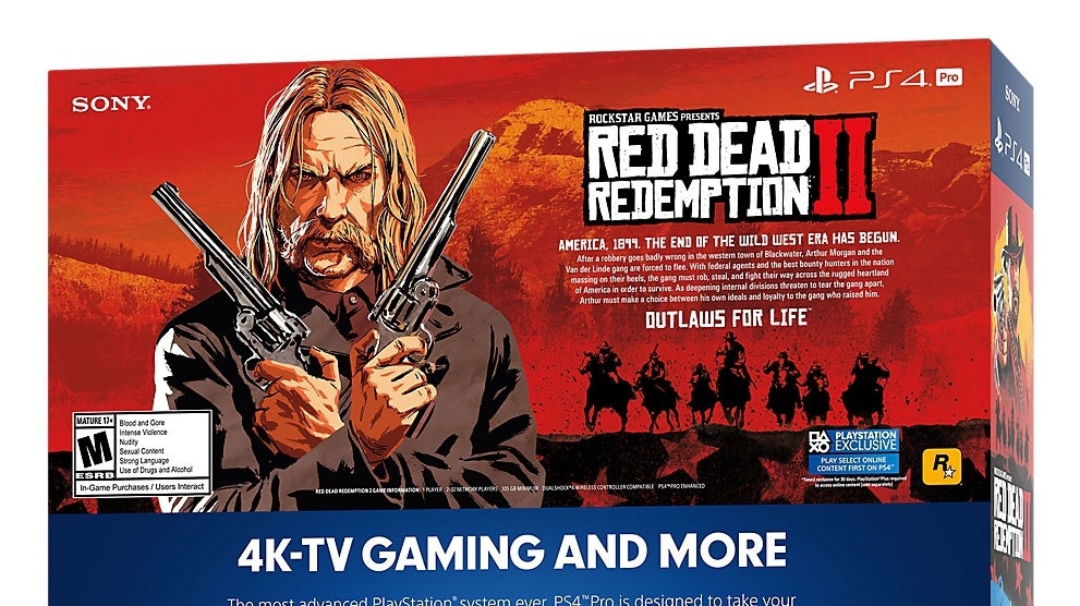 Red dead shop 2 ps4 bundle