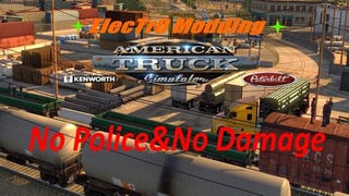 Brak policji i obrażeń - mod do American Truck Simulator