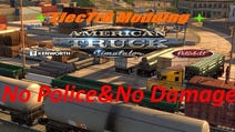 Brak policji i obrażeń - mod do American Truck Simulator