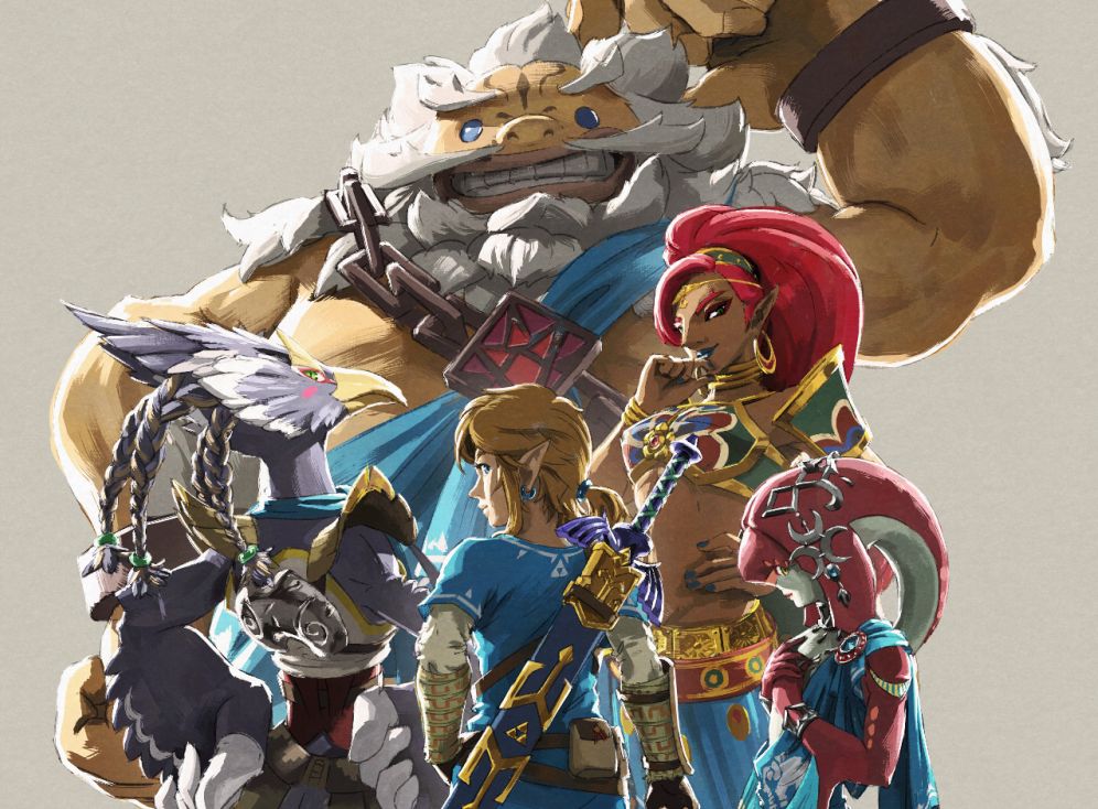 Breath of the Wild outlet Champions with Guardian Amiibos