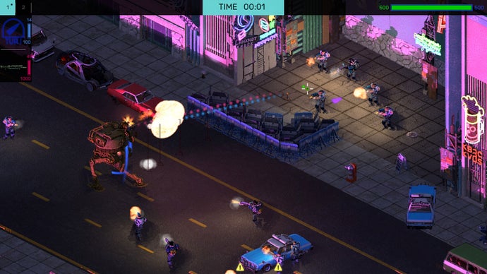 GameWireDaily — Brigador Killers mixes GTA and Syndicate to make a cyberpunk sandbox where you build your own insurgency