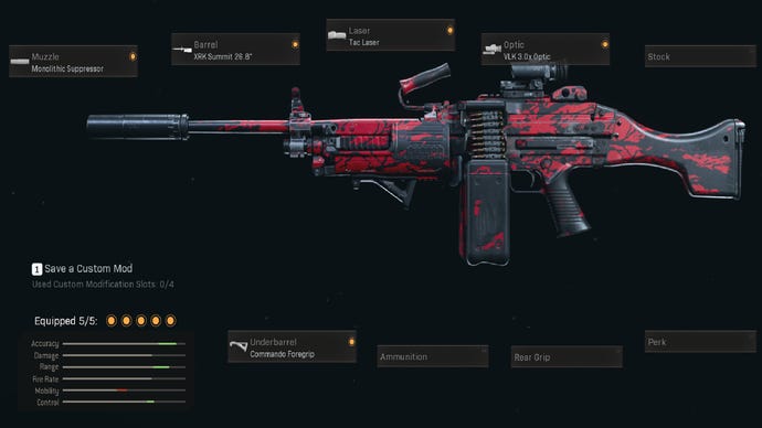 A long-range build for the Bruen in Call of Duty: Warzone