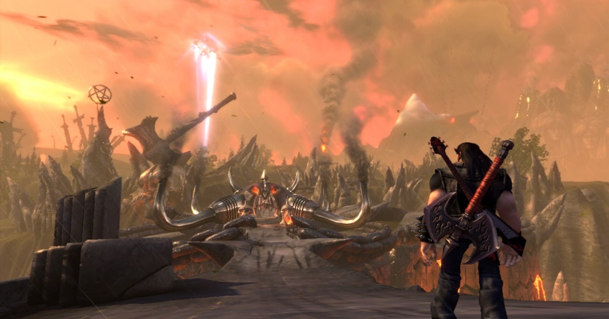 Double Fine are all in on making Brutal Legend 2, if you're willing to give them $100 million in their game jam Kickstarter, anyway